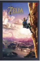 Framed - Zelda BotW (Climbing)